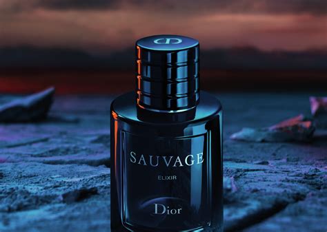 dior sauvage elixir bottle